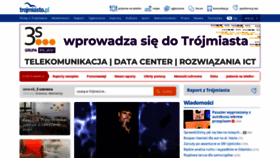 What Trojmiasto.pl website looked like in 2020 (4 years ago)