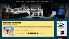 What Thegadgetsblog.com website looked like in 2020 (3 years ago)