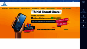 What Tatapower.com website looked like in 2020 (3 years ago)