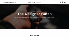 What Thedesignerwatch.com website looked like in 2020 (5 years ago)