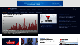 What Telemundopr.com website looked like in 2020 (3 years ago)