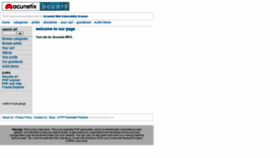 What Testphp.vulnweb.com website looked like in 2020 (3 years ago)
