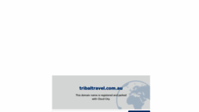 What Tribaltravel.com.au website looked like in 2020 (3 years ago)