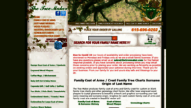 What Thetreemaker.com website looked like in 2020 (3 years ago)