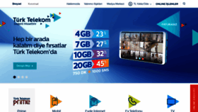 What Turktelekom.com.tr website looked like in 2020 (3 years ago)