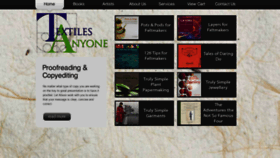 What Textilesanyone.com.au website looked like in 2020 (3 years ago)