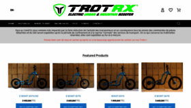 What Trotrx.com website looked like in 2020 (3 years ago)