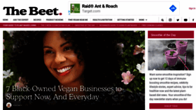 What Thebeet.com website looked like in 2020 (3 years ago)