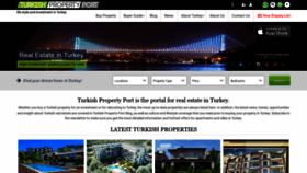 What Turkishpropertyport.com website looked like in 2020 (3 years ago)