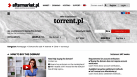 What Torrent.pl website looked like in 2020 (3 years ago)