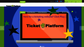 What Ticketplatform.com website looked like in 2020 (3 years ago)