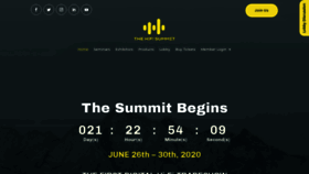 What Thehifisummit.com website looked like in 2020 (3 years ago)