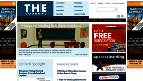 What Thejournal.com website looked like in 2020 (3 years ago)