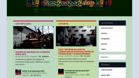 What Totonicapan.org website looked like in 2020 (3 years ago)
