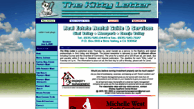 What Thekittyletter.com website looked like in 2020 (3 years ago)