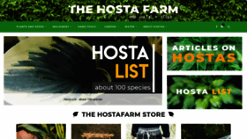 What Thehostafarm.com website looked like in 2020 (3 years ago)