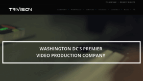 What Trivisionstudios.com website looked like in 2020 (3 years ago)