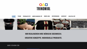 What Trinomial.eu website looked like in 2020 (3 years ago)