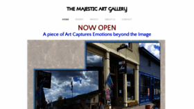 What Themajesticgallery.com website looked like in 2020 (3 years ago)