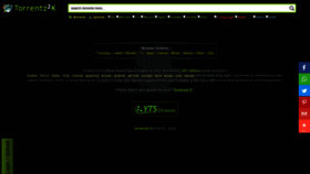 What Torrentz2k.xyz website looked like in 2020 (3 years ago)