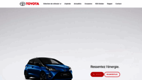 What Toyota.nc website looked like in 2020 (3 years ago)