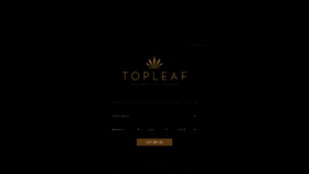 What Topleaf.ca website looked like in 2020 (3 years ago)