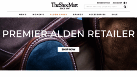 What Theshoemart.com website looked like in 2020 (3 years ago)