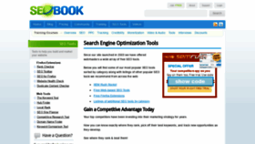 What Tools.seobook.com website looked like in 2020 (3 years ago)