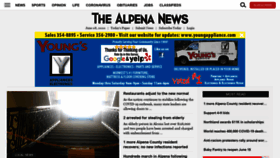 What Thealpenanews.com website looked like in 2020 (3 years ago)