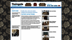 What Thorngateupholstery.co.uk website looked like in 2020 (3 years ago)
