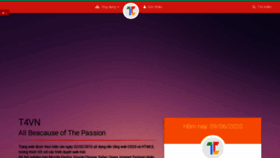 What T4vn.com website looked like in 2020 (3 years ago)
