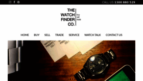 What Thewatchfinderco.com.au website looked like in 2020 (3 years ago)