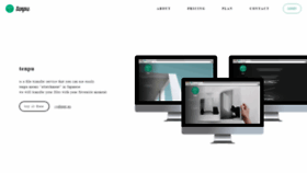 What Tenpu.me website looked like in 2020 (3 years ago)