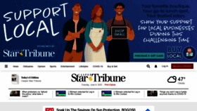 What Trib.com website looked like in 2020 (3 years ago)
