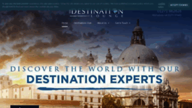 What Thedestinationlounge.co.uk website looked like in 2020 (3 years ago)