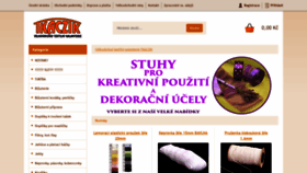 What Tkaczik.cz website looked like in 2020 (3 years ago)