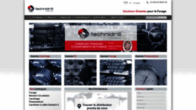 What Technidrill.com website looked like in 2020 (3 years ago)