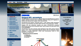 What Technologiagps.org.pl website looked like in 2020 (3 years ago)