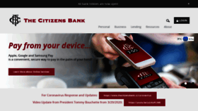 What Thecitizensbank.cc website looked like in 2020 (3 years ago)