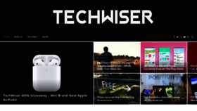 What Techwiser.com website looked like in 2020 (3 years ago)