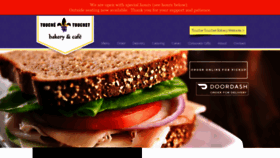 What Touchetouchetcafe.com website looked like in 2020 (3 years ago)