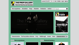 What Thepropgallery.com website looked like in 2020 (3 years ago)