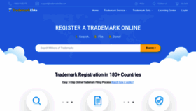What Trademarkelite.com website looked like in 2020 (3 years ago)