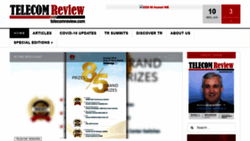 What Telecomreview.com website looked like in 2020 (3 years ago)
