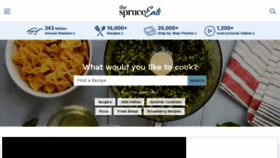 What Thespruceeats.com website looked like in 2020 (3 years ago)
