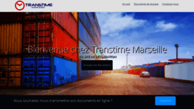 What Transtime.fr website looked like in 2020 (3 years ago)