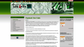 What Totsunits.org website looked like in 2020 (3 years ago)