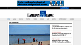 What Thespec.com website looked like in 2020 (3 years ago)