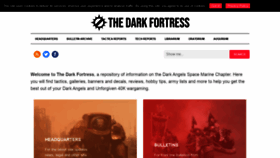 What Thedarkfortress.co.uk website looked like in 2020 (3 years ago)