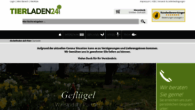 What Tierladen24.com website looked like in 2020 (3 years ago)